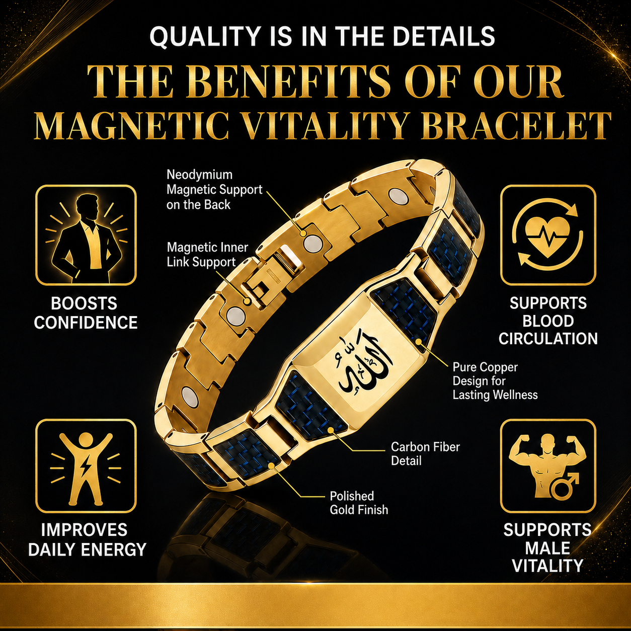 🍍Ares Chain——Men’s Strength & Vitality Chain🍆Upgrade Your Energy, Style, and Confidence-B01